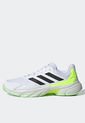 Tenis para Tennis Blanco-Negro-Verde Neón adidas Performance Courtjam Control 3 de adidas Performance