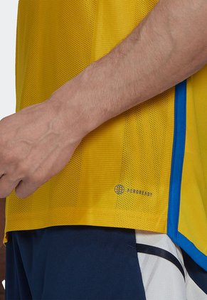 Camiseta Amarillo-Azul adidas Performance Suecia 22
