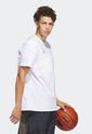 Camiseta Blanco-Verde Menta adidas Performance Worldwide Hoops City Basketball de adidas Performance