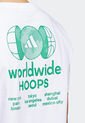Camiseta Blanco-Verde Menta adidas Performance Worldwide Hoops City Basketball de adidas Performance
