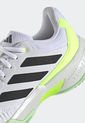 Tenis para Tennis Blanco-Negro-Verde Neón adidas Performance Courtjam Control 3 de adidas Performance