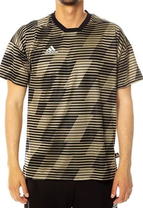 Camiseta Negra-Dorada adidas Performance TAN ENG JSY