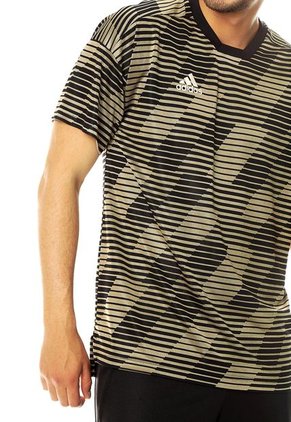 Camiseta Negra-Dorada adidas Performance TAN ENG JSY