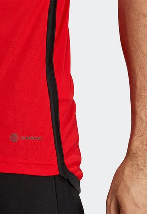 Camiseta Rojo-Negro-Amarillo adidas Performance Bélgica Local 2022