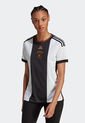 Camiseta Blanco-Negro-Dorado adidas Performance Alemania 22 Local de adidas Performance