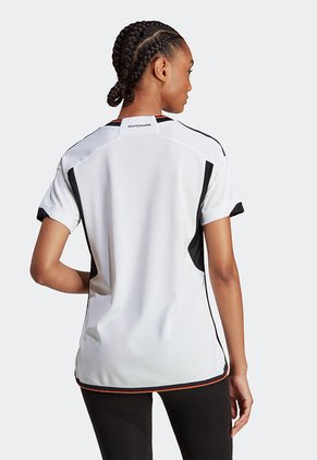 Camiseta Blanco-Negro-Dorado adidas Performance Alemania 22 Local