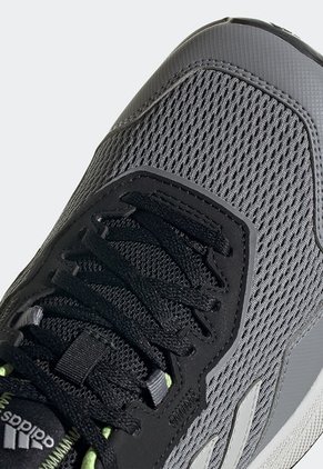 Tenis Trail Running Gris-Negro-Verde Neón adidas Performance Tracefinder