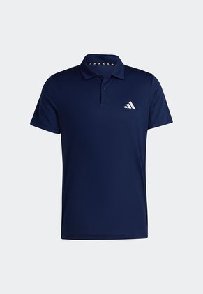 Polo Azul-Blanco adidas Performance Essentials Training