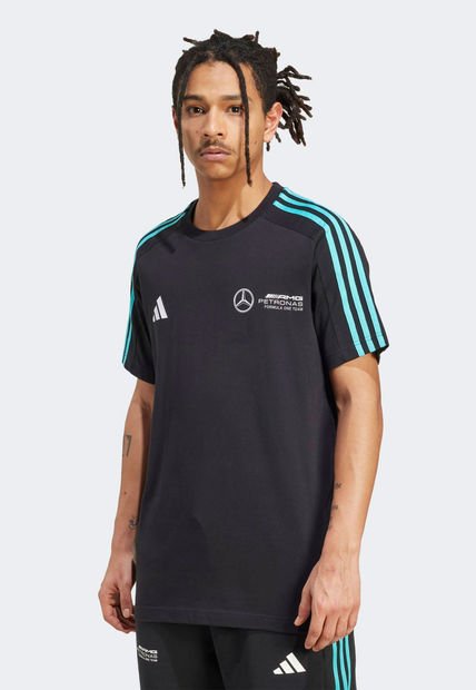 Camiseta Negro-Turquesa-Blanco adidas Performance AMG Petronas Formula One Team