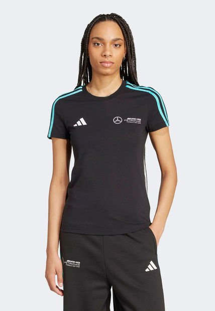 Camiseta Negro-Turquesa-Blanco adidas Performance AMG Petronas Formula One Team