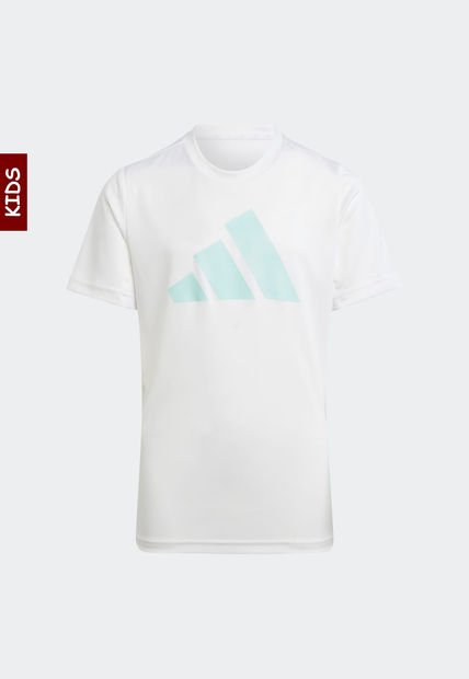 Camiseta Blanco-Verde Menta adidas Performance Train Essentials Aeroready