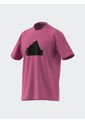 Camiseta Rosa-Negro adidas Performance Bómber Future Icons Badge of Sport de adidas Performance
