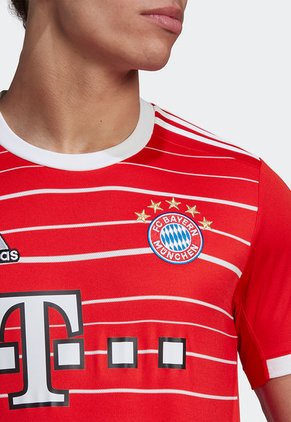 Camiseta Rojo-Blanco adidas Performance Local FC Bayern 22/23 -