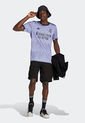 Camiseta Lila-Negro adidas Performance Visitante Real Madrid 22/23 de adidas Performance