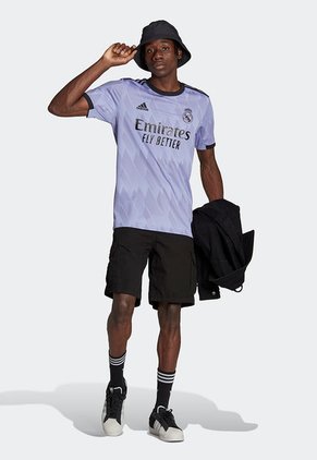 Camiseta Lila-Negro adidas Performance Visitante Real Madrid 22/23