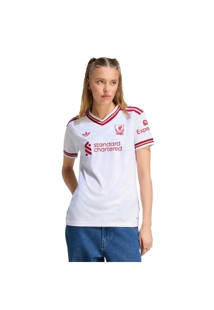 Camiseta Blanco Adidas Visitante Liverpool FC 26/27 Blanco