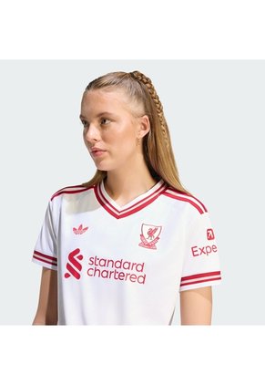 Camiseta Blanco Adidas Visitante Liverpool FC 26/27 Blanco