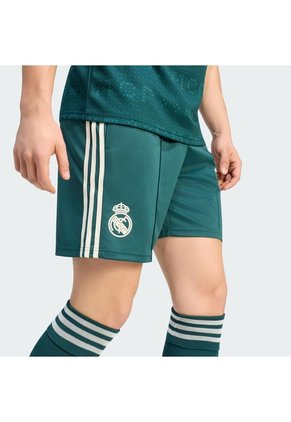 Shorts Verde Adidas Visitantes Real Madrid 26/27 Verde