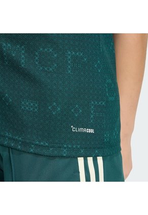 Camiseta Verde Adidas Visitante Real Madrid 26/27 Niños Verde