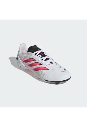 Guayos Blanco Adidas Predator League Terreno Firme Niños Blanco