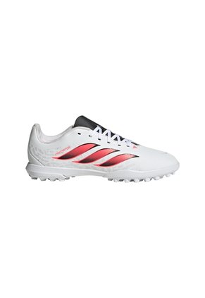 Guayos Rosado Adidas Predator Club Pasto Artificial Niños Blanco