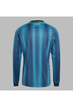 Camiseta Adidas Hombre Visitante Selección Colombia 26 Manga Larga - Azul