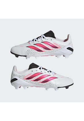 Guayos Blanco Adidas Predator League Terreno Firme Niños Blanco