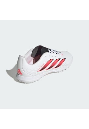 Guayos Rosado Adidas Predator Club Pasto Artificial Niños Blanco