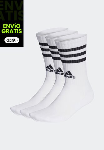 Medias Trío Blanco-Negro adidas Performance Cushioned 3 Rayas adidas Performance