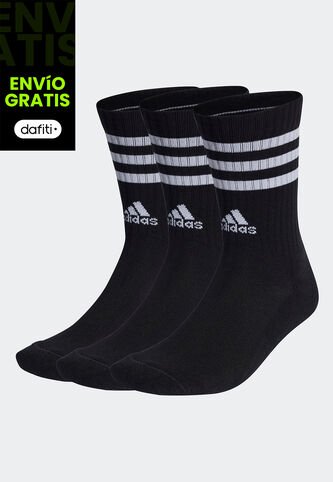 Medias X3 Negro-Blanco adidas Performance Cushioned 3 rayas adidas Performance