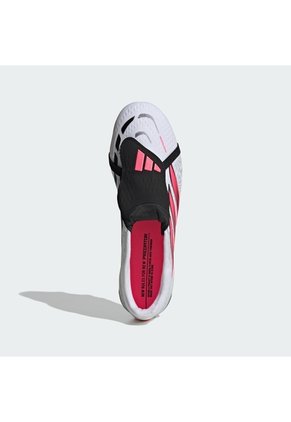 Guayos Blanco Adidas Predator Pro Lengüeta Plegable Terreno Firme Blanco