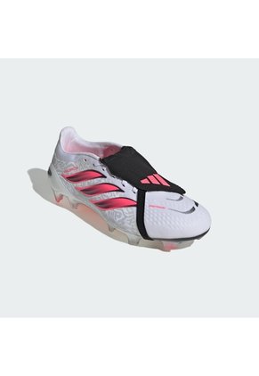 Guayos Blanco Adidas Predator Pro Lengüeta Plegable Terreno Firme Blanco