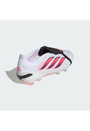 Guayos Blanco Adidas Predator Pro Lengüeta Plegable Terreno Firme Blanco