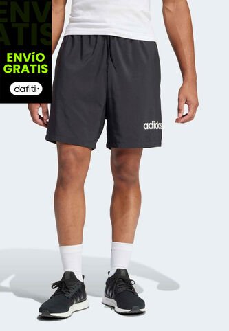 Pantaloneta adidas Sportswear Essentials Linear Logo Negro adidas Performance