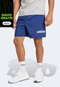 Pantaloneta adidas Sportswear Essentials Linear Logo Azul de adidas Performance