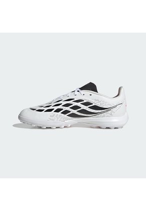 Guayos Blanco Adidas Predator League Pasto Artificial Niños Blanco