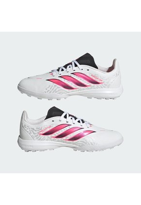 Guayos Blanco Adidas Predator League Pasto Artificial Niños Blanco