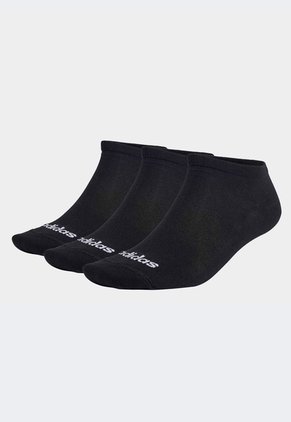 Medias X3 adidas Performance Thin Linear Negro