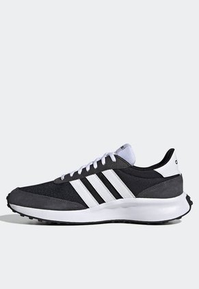 Tenis Lifestyle Negro-Blanco-Gris adidas Performance Run 70's