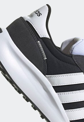 Tenis Lifestyle Negro-Blanco-Gris adidas Performance Run 70's