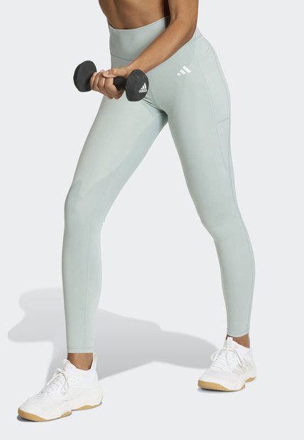 Licras adidas Performance Optime Essentials Verde