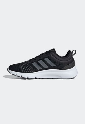 Tenis Running Negro-Blanco adidas Performance Fluidup