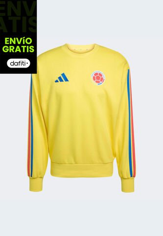 Buzo DNA Crew Selección Colombia adidas Amarillo adidas Performance