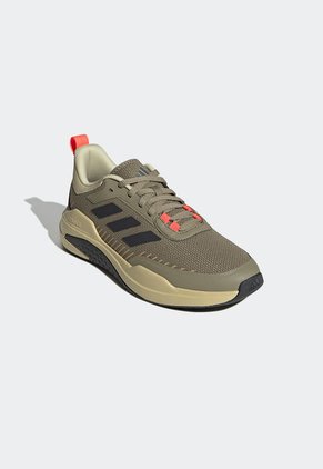 Tenis Running Verde Oliva-Beige-Negro adidas Performance Trainer V