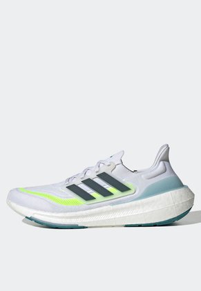 Tenis Running Gris-Blanco-Amarillo Neón adidas Performance Ultraboost Light 23