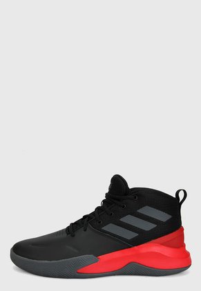 Tenis Basketball Negro-Rojo-Gris adidas Performance Ownthegame