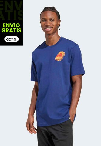 Camiseta adidas Sportswear Graphic Food  Azul adidas Performance