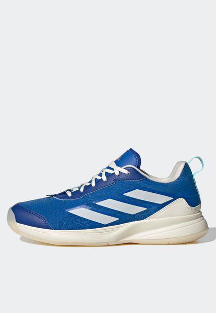 Tenis para Tennis Azul Royal-Blanco-Turquesa adidas Performance Avaflash Low