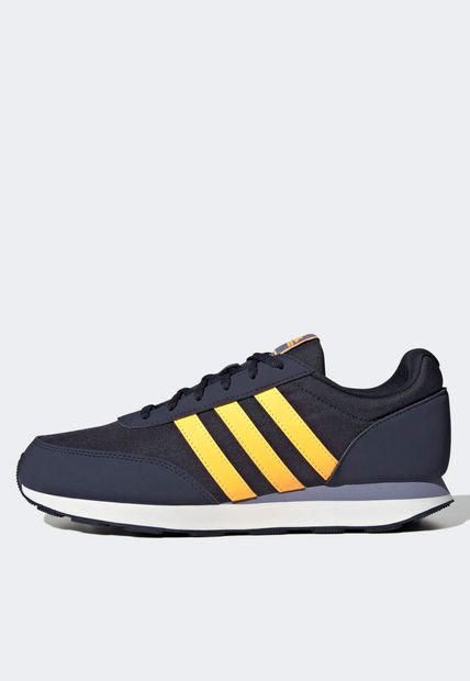 Tenis Running Azul-Blanco-Amarillo adidas Performance Run 60s 3.0