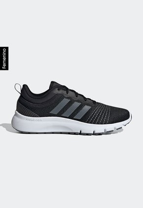 Tenis Running Negro-Blanco adidas Performance Fluidup